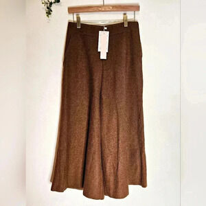 Cariedo Studios wide legged Trouser Pants twid Sz M Side Zip pockets  nwt